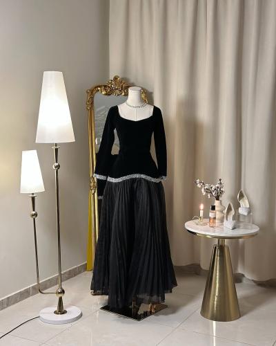 فستان سهرة طويل 5258