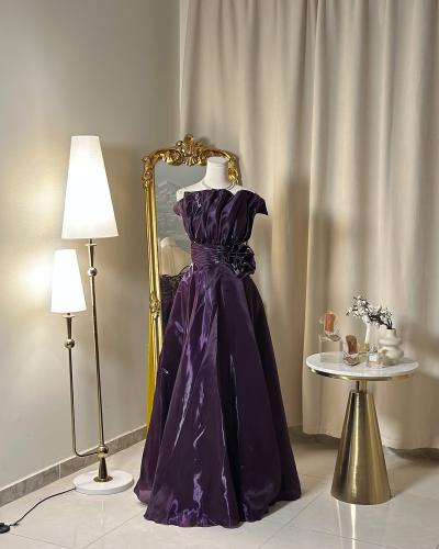 فستان سهرة طويل  5359 (لونين)