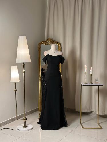 6297 ~  فستان سهرة طويل