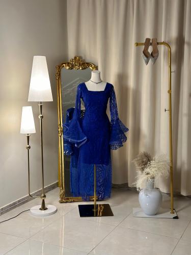 فستان سهره  ميدي  4720