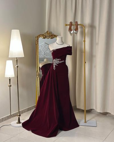 فستان سهرة طويل 5312