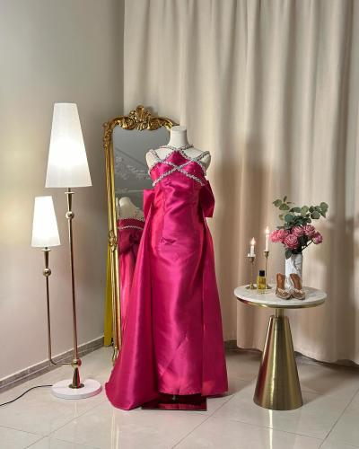 فستان سهرة طويل  4890