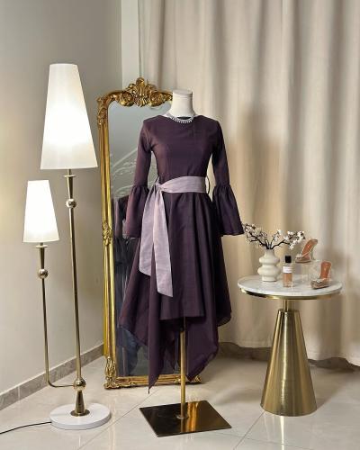 5732 - فستان أنيق بلمسة كلاسيكية راقية