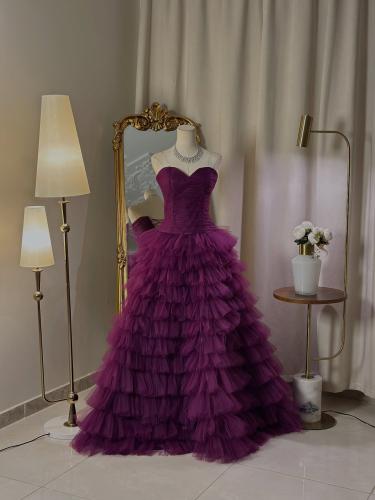 6596 - فستان سهرة طويل