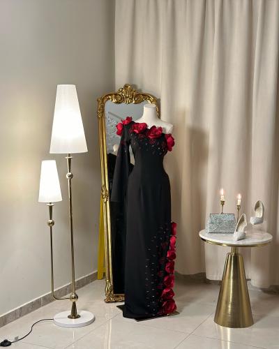 فستان سهرة طويل 5047