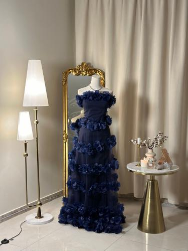 فستان سهرة طويل  4751