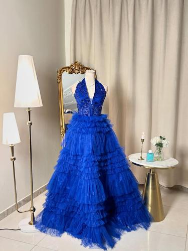 6316 - فستان سهرة طويل