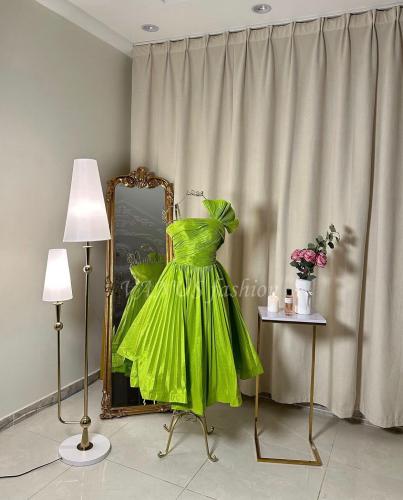 فستان ميدي ( ٢ لونين ) 4423