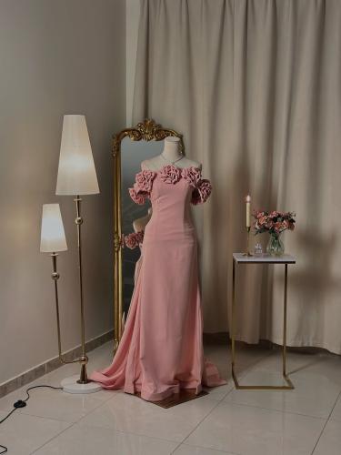 6352- فستان سهرة طويل