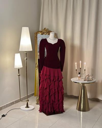 Long evening dress 5365