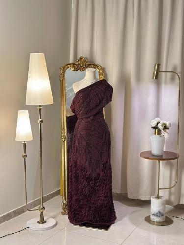 6599 - فستان سهرة طويل