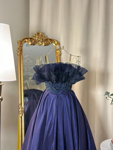 فستان سهره  ميدي  4678