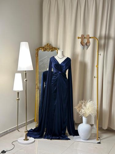 فستان سهرة طويل  4563