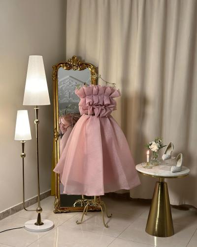 فستان سهره  ميدي  5008