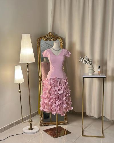 5766 -فستان ميدي