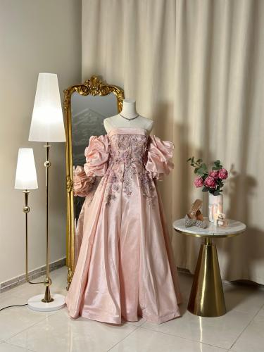 فستان سهرة طويل  4685