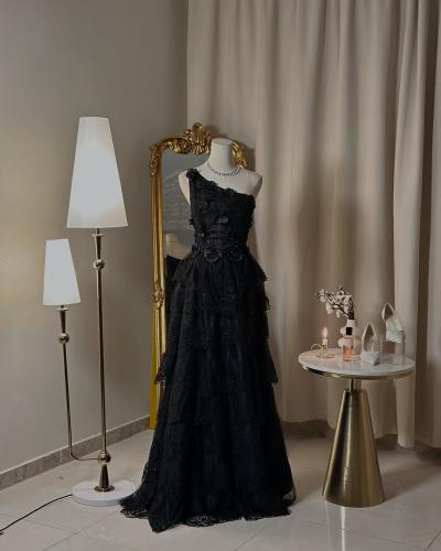 فستان سهرة طويل  5346