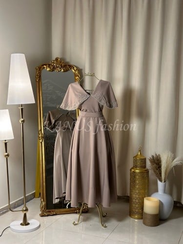 فستان ميدي (4 الوان ) 4257