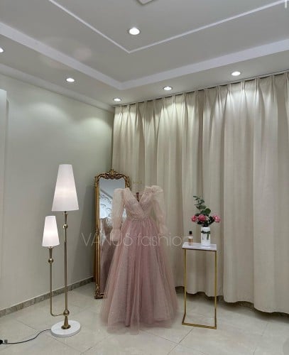 فستان سهرة طويل 4004