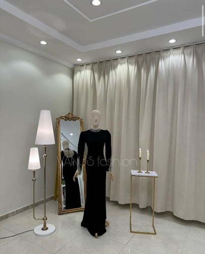 فستان ماسك سترتش  4009