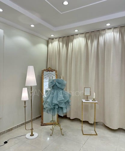 فستان سهرة قصير ( 7 الوان ) 4033