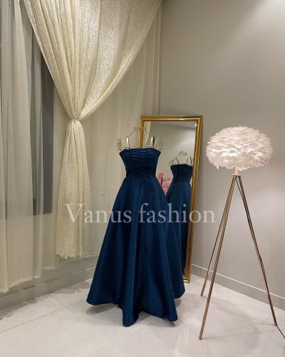 فستان ناعم طويل 3652