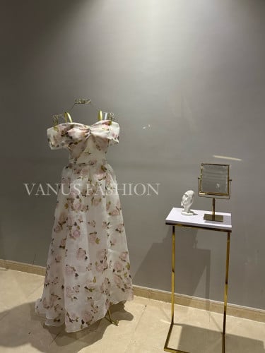 فستان  ناعم مشجر  3755