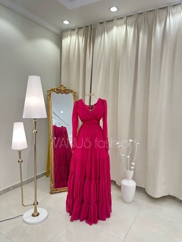 فستان سهرة طويل 4134