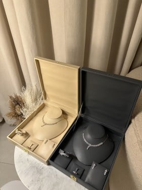 طقم اكسسوار تشوكر  ( 2 لونين) A498