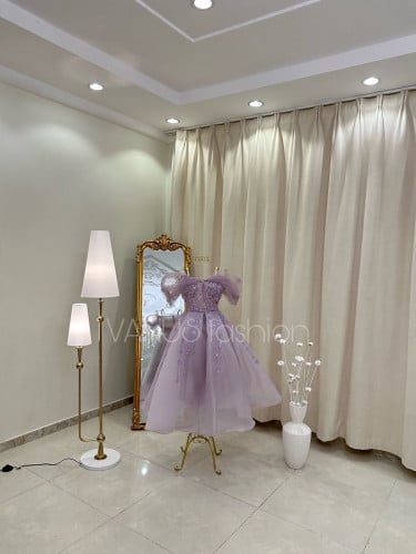 فستان سهرة ميدي  3948