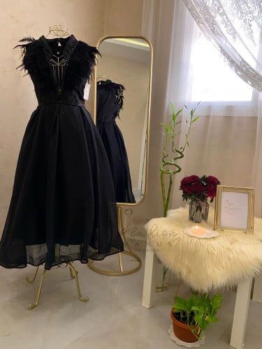 Midi evening dress 1796