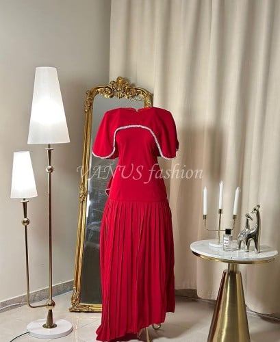 Two-piece long dress 4359