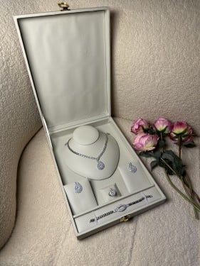 طقم اكسسوار زيركون A428