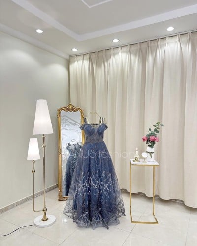 فستان سهرة طويل  4161