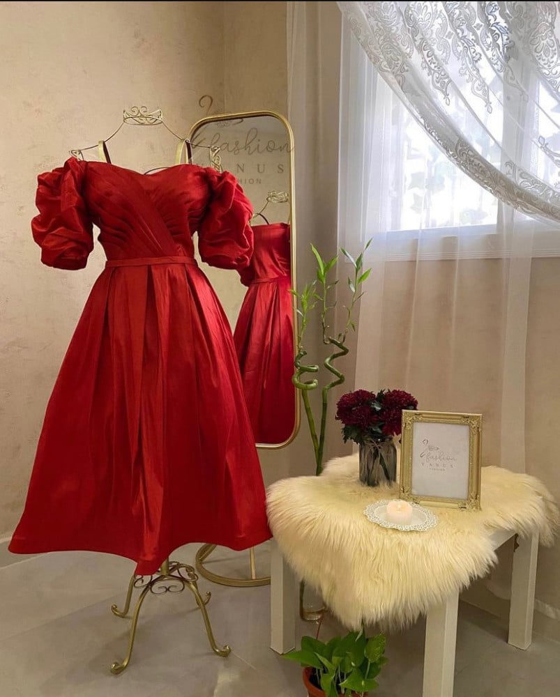 Midi dress 2031 - VANUS FASHION