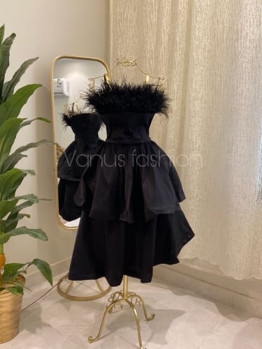 فستان سهرة ميدي 3467