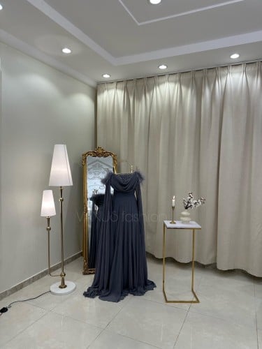 فستان سهرة طويل 4073