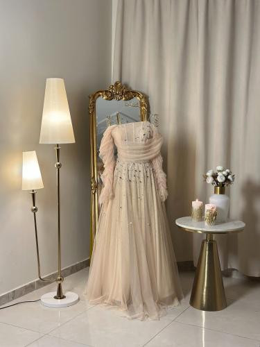 6492-   فستان سهرة طويل