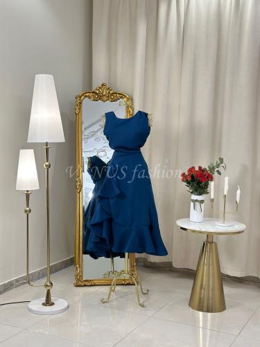 فستان ميدي (لونين ) 4465