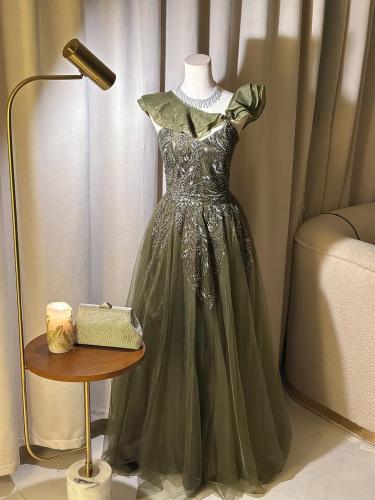 6571 - فستان سهرة طويل