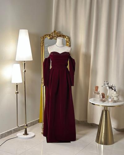 فستان سهرة طويل 5278