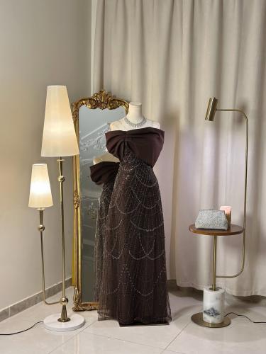 6553 - فستان سهرة طويل