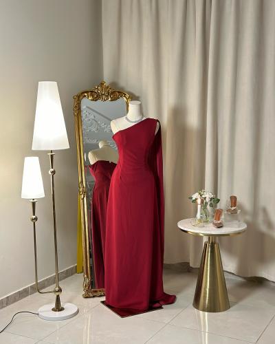 فستان سهرة طويل 5108