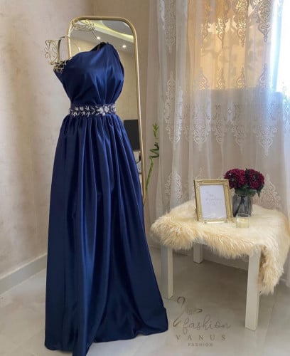 Long Evening Dress (2 Colors) 1747