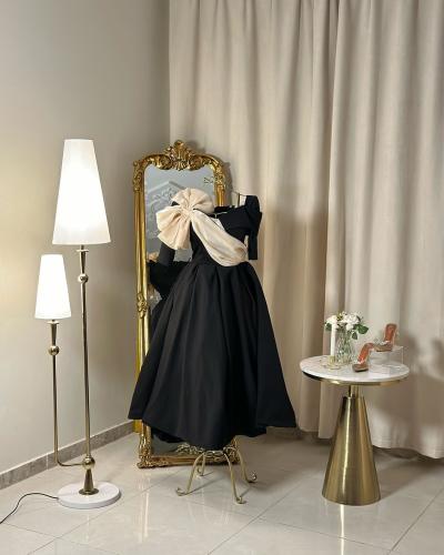 فستان سهره  ميدي  5140