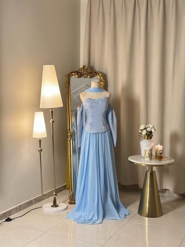 6517 -   فستان سهرة طويل