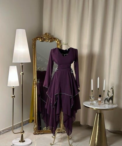 فستان ميدي ( 3 الوان)  4317