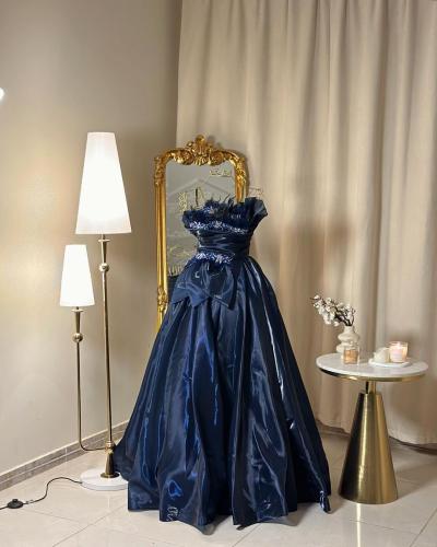 فستان سهرة طويل  4933