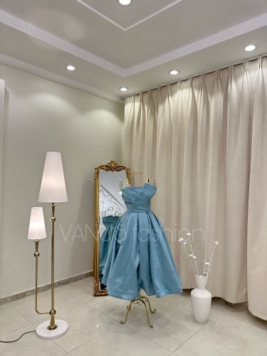 فستان سهرة ميدي 3882