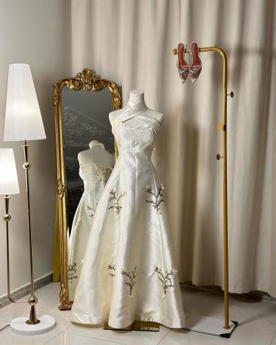 فستان سهرة طويل  4632